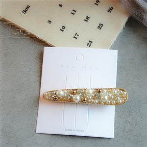 Giovani ragazze e donne di moda fiori di perle per capelli eleganti lega e accessori per capelli PC per le spose - Product Image 3