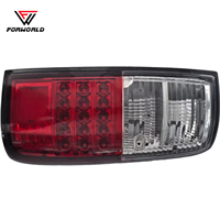 Accessoires automobiles Forworld, feux arrière, pièces de carrosserie automobile, feux arrière LED modifiés, gris foncé pour Toyota Pardo FJ80 1999-2003