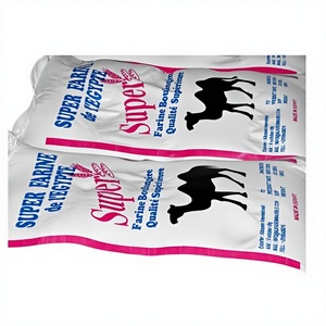 High Gluten Certified Halal 14% Protein ISO 1009 Certified <b>Wheat</b> Flour 50kg Dry <b>Bag</b> Bakery Use High Processing Machine - Product Image 1