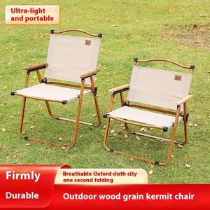 Silla plegable portátil para exteriores, silla de playa de Metal para acampar, pesca, <span class=keywords><strong>estudiantes</strong></span>, <span class=keywords><strong>oferta</strong></span> especial, silla de Metal de hierro - Product Image 4