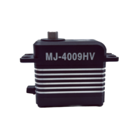 Servo numérique sans noyau à engrenages en acier inoxydable MJ-4009HV 8,4 V 35 kg-cm à haut rapport coût-performance pour avion RC, hélicoptère, voiture, bateau