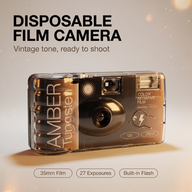 Hot Selling Factory Direct Supply Fixed Focus Single Use Camera Wholesale 35mm Disposable Film Camera