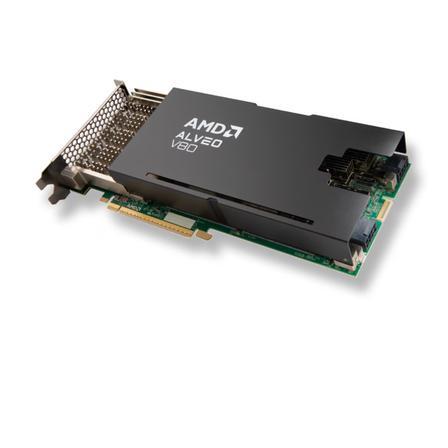 Alveo V80 Data Center Accelerator Card A-V80-P64G-PQ-G 4*QSFP56 PCIE Original New 24+ Malaysia FPGA Evaluation Board