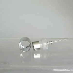 Flacone da Profumo in Vetro Trasparente da 50ml con <span class=keywords><strong>Spray</strong></span> Argentato - Product Image 5