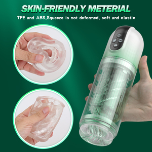 Masturbador Masculino Automático Succión Girar Pene Bomba de Vacío Masajeador de Agua Coño Vagian Pocket Masturbación Copa Juguete Sexual Para Hombres - Product Image 6