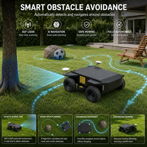 <span class=keywords><strong>Tondeuse</strong></span> à gazon robotisée télécommandée, <span class=keywords><strong>tondeuse</strong></span> à gazon <span class=keywords><strong>autotractée</strong></span> qui évite automatiquement les obstacles pour le désherbage des jardins et des fermes - Product Image 1