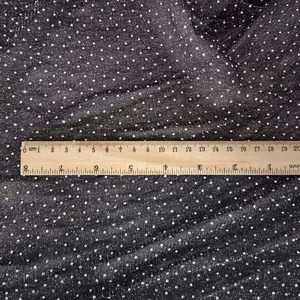 Tissu de dentelle française perlée de largeur personnalisée avec broderie pour robes de soirée de mariage sacs vêtements - Product Image 5