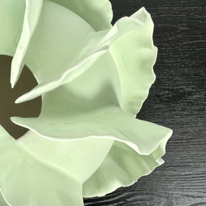 Modern Green Ceramic Flower <b>Vase</b> Antique Chinese Style for Home Decor and Wedding Flower Arrangements Indoor Use - Product Image 4