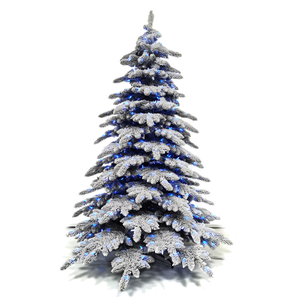 Árbol de Navidad de PVC de Alta Calidad con Apliques y Luces, Venta Directa de Fábrica, Apto para Diversas Ocasiones y Fácil de Montar - Product Image 5