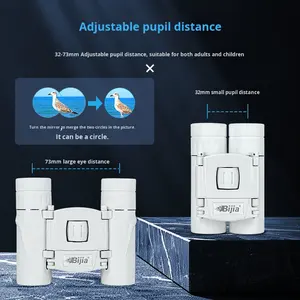 กล้องส่องทางไกล 8x22 HD กำลังขยายสูง มองเห็<span class=keywords><strong>น</strong></span>ในที่แสง<span class=keywords><strong>น</strong></span>้อย มองเห็<span class=keywords><strong>น</strong></span>ในเวลากลางคื<span class=keywords><strong>น</strong></span> 7.5 FOV 170 กรัม เหมาะสำหรับเด็กและผู้ใหญ่ ดูคอ<span class=keywords><strong>น</strong></span>เสิร์ต ชมวิวกลางแจ้ง - Product Image 1