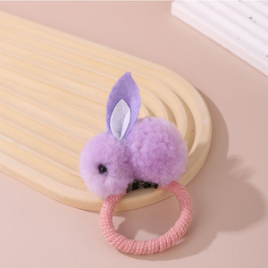 Nuova Fascia per <span class=keywords><strong>Capelli</strong></span> Trendy a Forma di Coniglietto - Graziosa Fascia con Orecchie di Coniglio in Peluche per Bambini, Accessori per <span class=keywords><strong>Capelli</strong></span> all'Ingrosso - Product Image 2