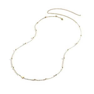 Chaînes de taille minimalistes en or et argent avec pendentif croix en forme de cœur pour femmes, bijoux de corps tendance perlés pour la plage et le yoga - Product Image 4