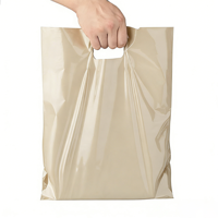 Sacs pliables écologiques promotionnels, sacs de courses en plastique, sacs en plastique avec impression de logo, rose, réutilisables