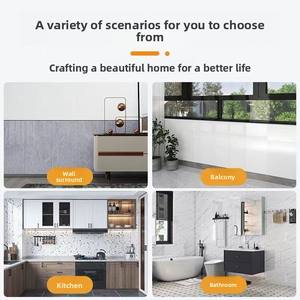 Autocollant mural auto-adhésif imperméable imitation carrelage pour la rénovation et la décoration de la cuisine et de la salle de bain, modèle 2226-2 - Product Image 3