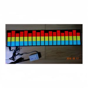 Adesivi per Auto EL 700x150mm con Modalità Lampeggiante Controllata dalla Voce, Montaggio Superficiale per Parabrezza Auto, Lampeggiante con Musica per Attirare gli Ospervoidi - Product Image 5