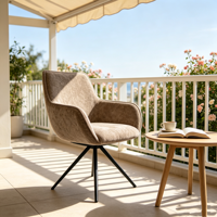 Nouvelle Chaise de Salle à Manger en Tissu au Design Tendance, Sièges de Café Élégants pour Villa, Salle de Sport, Hôpital, Bureau, Chambre et Salon
