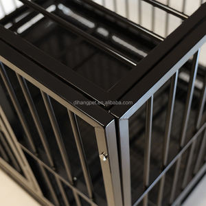 Toptan yüksek kaliteli ve güvenli katlanır kare tüp köpek kafesi disk makara sistemi <span class=keywords><strong>Pet</strong></span> kafesleri büyük indirim ile - Product Image 6