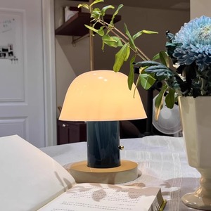 Mushroom Table Lamp Led Touch Control Cordless Battery Powered <b>Night</b> <b>Light</b> For Bedroom Living Room Study - Product Image 3