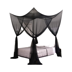 <span class=keywords><strong>Moustiquaire</strong></span> carrée super haute pliable 100 % polyester pour la maison avec quatre portes latérales, utilisation toutes saisons pour adultes - Product Image 4
