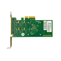 Kartu Adaptor Jaringan Quad-port RJ45 1G Chip I350AM4 Kartu PCI Express Kartu Jaringan Ethernet PC Server