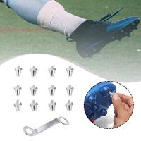 Clous et crampons pour chaussures de football, clé de pose facile incluse, chaussures de football en aluminium durable