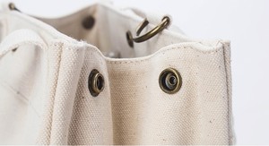 <b>White</b> Canvas Shopping <b>Tote</b> <b>Bag</b> Plain Blank Natural with Reusable Feature Custom Logo Printing Option - Product Image 5