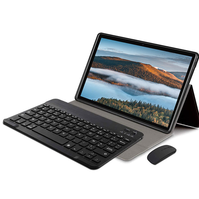 New 10-Inch 6GB Android 12.0 Tablet PC Rockchip Quad-Core Processor Business Use Wi-Fi 5G GSM Waterproof Keyboard Mouse 1280x800