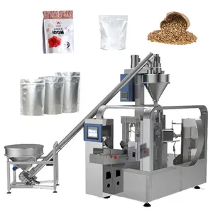 Machine d'emballage automatique pour aliments, ml, farine, noix de terre, tournesol, cuisson au gingembre et à l'huile économique