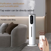 Humidificateur professionnel 8L à ultrasons, diffuseur d'arômes électrique sur pied pour huiles essentielles, brumisateur pour maison et bureau