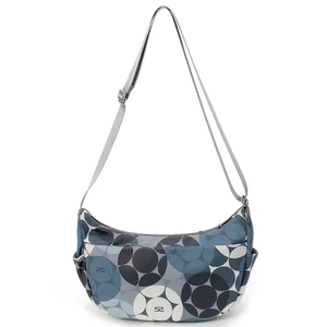 Balloon Pattern <b>Square</b> Shape Foldable Shoulder Bag Zipper Polyester Fiber Synthetic Leather Waterproof Durable for Daily Travel - Product Image 3