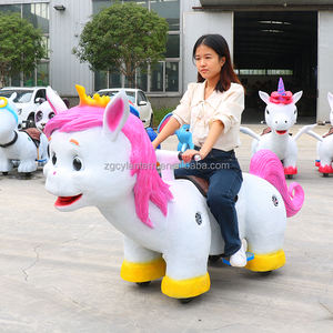 मनोरंजन पार्क खिलौने पर यांत्रिक एनिमैटोनिक यूनिकॉर्न सवारी इनडोर और आउटडोर के लिए उपयुक्त - Product Image 6