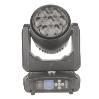 Lumières de scène professionnelles contrôle dmx 7x40w rgbw led zoom lavage tête mobile dj disco éclairage de scène