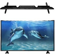 QLED Smart TVs 55 Zoll LED Schwarz OEM Hotel-TV-Ständer CE RoHS FCC AC 100V-240V/DC12V Kompatibel 4K Flachbildschirm Blau