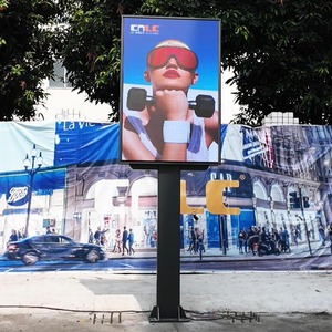 Pantalla LED <span class=keywords><strong>de</strong></span> Señalización Digital para Exteriores con <span class=keywords><strong>Diseño</strong></span> Personalizable, Soporte <span class=keywords><strong>de</strong></span> Poste, Impermeable, Publicitaria, <span class=keywords><strong>de</strong></span> Doble Cara y Alta Definición - Product Image 3