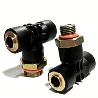 Raccord pneumatique pour tube, raccords pour camion, raccords rapides pour tuyau d'air et d'eau, raccord rapide à enfoncer, 6 mm, 8 mm, 10 mm, 12 mm, plusieurs types