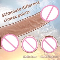 Dildos Ultra Suaves Realistas y Masturbadores Femeninos, Penes Artificiales Insertables, Juguetes Sexuales