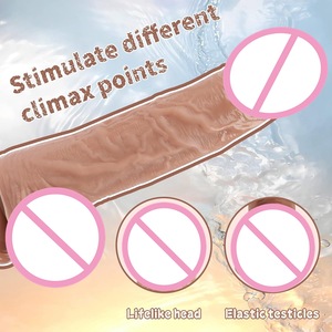 Dildos Ultra Suaves Realistas y Masturbadores Femeninos, Penes Artificiales Insertables, Juguetes Sexuales - Product Image 3