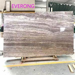 Carreaux muraux extérieurs en <span class=keywords><strong>travertin</strong></span> gris argenté italien, design moderne, surface polie, imperméables, bon <span class=keywords><strong>prix</strong></span>, grandes dalles de <span class=keywords><strong>pierre</strong></span> - Product Image 4