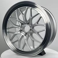 Jantes en alliage coulé concaves profondes personnalisées 5*112 5*114 5*108 5*120 de 25 à 40 pouces pour BMW Benz Porsche Ferrari