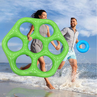 Nouveaux accessoires de jeu aquatique d'extérieur, jeu de piscine interactif, anneau en PVC gonflable
