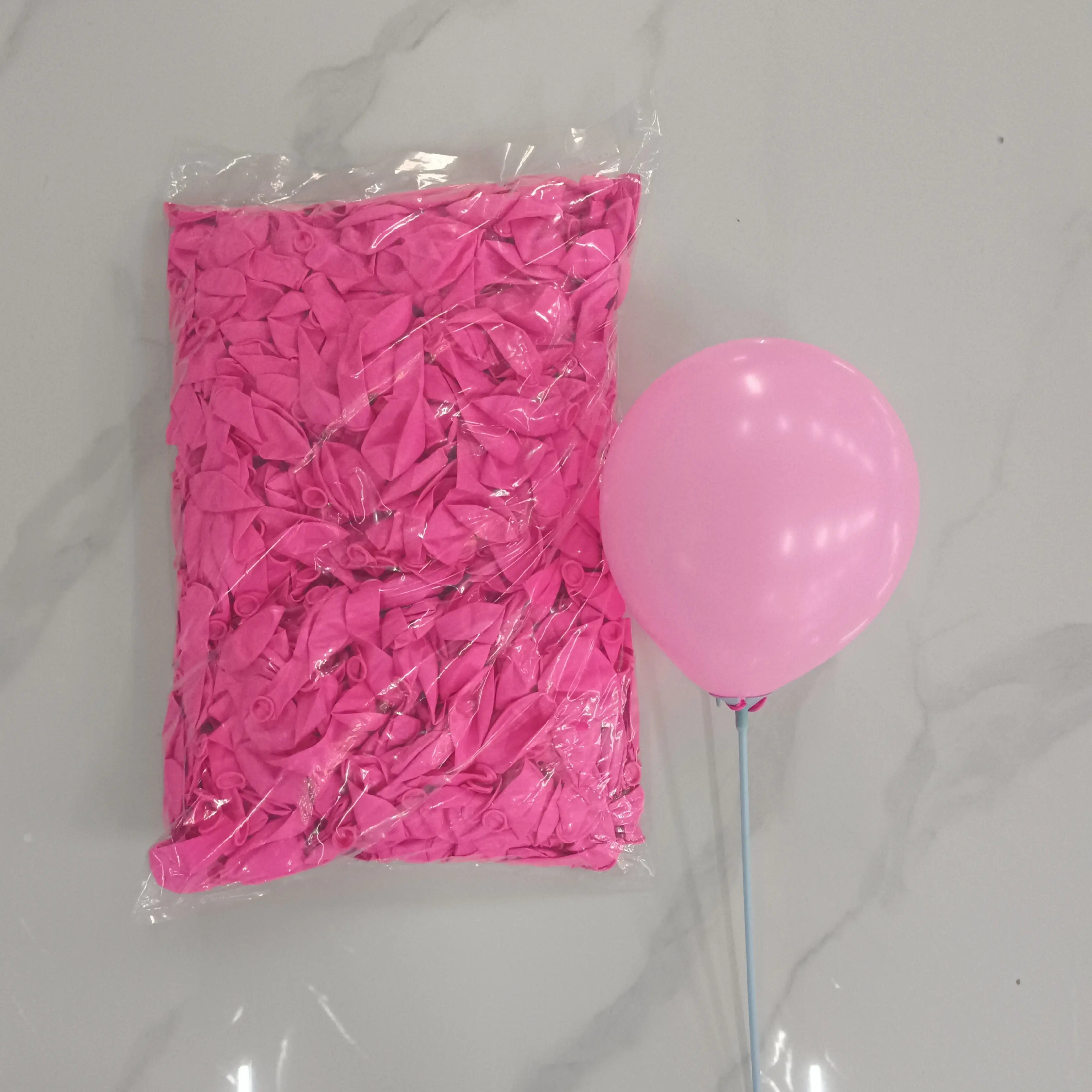 China Bulk Verkoop 1000 Pcs Ronde 10 "Pastel Kleur Blauw Roze Paars Ballon Globos 10 Inch Makaron Kleur latex Ballon