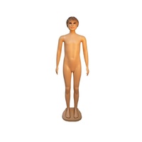 Mannequin de maquillage pour enfants en PE, corps entier, installation simple, modèle en plastique pour garçons et filles