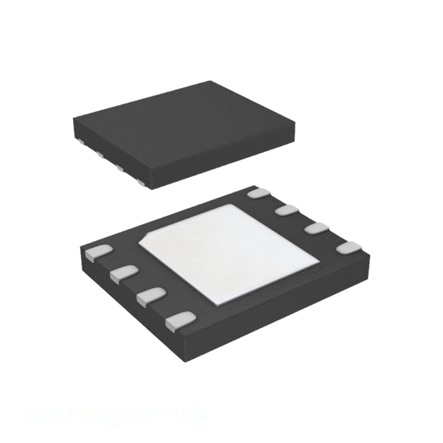 GD5F1GQ5UEYIGR 1Gb SLC SPI NAND Flash 133MHz 3.3V Industrial WSON-8-EP Embedded Memory IC