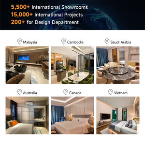 Armario de diseño moderno personalizable Sofeyia, casilleros profundamente personalizados para <span class=keywords><strong>muebles</strong></span> de dormitorio, apartamentos, Panel Villas - Product Image 6