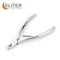 Pince à cuticules professionnelle Eliter Wholesale Hot Forging Full Jaw 5 mm pour ongles