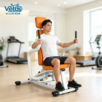 Appareil de fitness pour femmes Velos Curves, résistance hydraulique, exercices Pec Fly/Deltoides Postérieurs pour la santé et le fitness