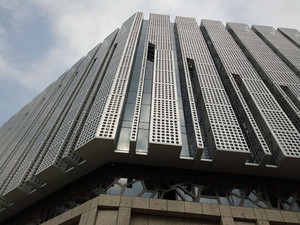 Minimalist Aluminum Alloy <b>Curtain</b> Wall Panel Powder Coated <b>Waterproof</b> Building Exterior Cladding - Product Image 1