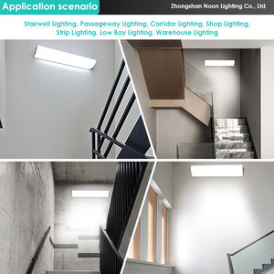 Noonlight Intérieur Commercial LED Éclairage Linéaire Capteur De Mouvement Activé Batten Light pour Cages D'escalier - Product Image 6