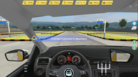 Simulateur de conduite en acier avec plateforme de mouvement