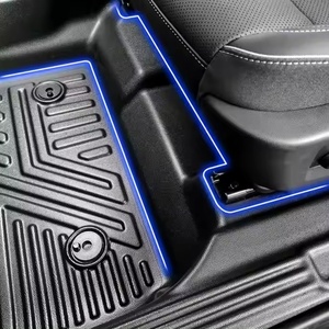 Alfombrillas de Coche TPE Completas, Resistentes al Polvo, Fáciles de Limpiar, Impermeables y Antideslizantes para Jeep Avenger 2025 - Product Image 3